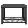Gartenmöbel-Set 4-teilig aus schwarzem synthetischem Rattan von vidaXL, Gartensets - Ref: Foro24-44287, Preis: 289,67 €, Raba...
