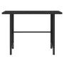 Garden furniture set 4 pieces black synthetic rattan by vidaXL, Garden sets - Ref: Foro24-44287, Price: 289,67 €, Discount: %