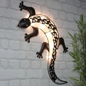HI Solar-LED-Gartenwandleuchte mit Gecko-Form von HI, Außenbeleuchtung - Ref: Foro24-435248, Preis: 43,04 €, Rabatt: %