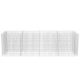 Gabionenbett aus Stahl 360x90x100 cm von vidaXL, Töpfe und Pflanzgefäße - Ref: Foro24-142553, Preis: 191,95 €, Rabatt: %