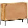 Recycled solid wood sideboard 88x30x73 cm by vidaXL, Sideboards - Ref: Foro24-329248, Price: 256,24 €, Discount: %