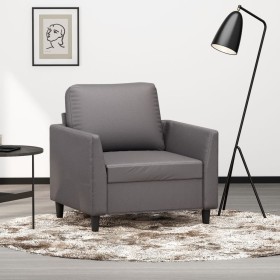 Grauer Kunstledersessel 60 cm von vidaXL, Sofas - Ref: Foro24-359325, Preis: 143,87 €, Rabatt: %