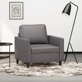 Grauer Kunstledersessel 60 cm von vidaXL, Sofas - Ref: Foro24-359325, Preis: 142,02 €, Rabatt: %