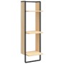 Wandregale mit Stangen, 6 Stück, Holzwerkstoff, Sonoma-Eiche von vidaXL, Regale und Regale - Ref: Foro24-836314, Preis: 90,58...