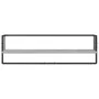 Wall shelves with bars 6 pieces Sonoma gray engineered wood by vidaXL, Shelves and shelves - Ref: Foro24-836316, Price: 74,80...