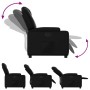 Sillón reclinable de cuero sintético negro de vidaXL, Sillones - Ref: Foro24-372389, Precio: 244,31 €