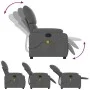 Liegender Massagesessel aus dunkelgrauem Stoff von vidaXL, Sessel - Ref: Foro24-373423, Preis: 199,32 €, Rabatt: %