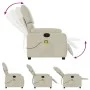 Cremefarbener Massagesessel aus Kunstleder von vidaXL, Sessel - Ref: Foro24-373442, Preis: 225,33 €, Rabatt: %