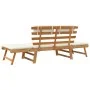 Gartenbank mit Kissen 2 in 1 190 cm massives Akazienholz von vidaXL, Gartenbänke - Ref: Foro24-42647, Preis: 196,96 €, Rabatt: %