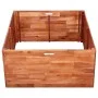 Arriate de madera de acacia 100x100x50 cm de vidaXL, Maceteros y jardineras - Ref: Foro24-44026, Precio: 157,97 €, Descuento: %
