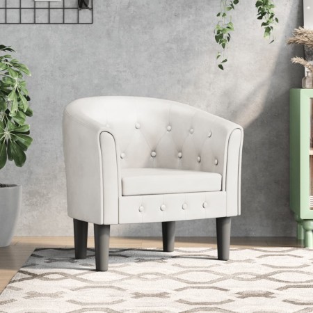 Weißer Kunstledersessel von vidaXL, Sessel - Ref: Foro24-356460, Preis: 185,84 €, Rabatt: %