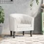 Sillón cuero sintético blanco de vidaXL, Sillones - Ref: Foro24-356460, Precio: 182,26 €, Descuento: %