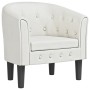Weißer Kunstledersessel von vidaXL, Sessel - Ref: Foro24-356460, Preis: 185,84 €, Rabatt: %