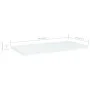 Shelf shelves 4 pcs white plywood 40x20x1.5 cm by vidaXL, Shelves - Ref: Foro24-805138, Price: 19,84 €, Discount: %