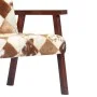Weißer und brauner Sessel aus echtem Ziegenleder von vidaXL, Sessel - Ref: Foro24-247644, Preis: 227,83 €, Rabatt: %
