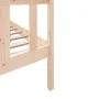 Solid pine wood bed frame 75x190 cm by vidaXL, Beds and slatted bases - Ref: Foro24-3101308, Price: 87,12 €, Discount: %