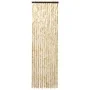 Beige chenille mosquito net curtain 90x200 cm by vidaXL, Mosquito nets for windows - Ref: Foro24-315136, Price: 59,08 €, Disc...