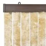 Beige chenille mosquito net curtain 90x200 cm by vidaXL, Mosquito nets for windows - Ref: Foro24-315136, Price: 59,08 €, Disc...