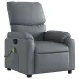 Liegender Massagesessel aus grauem Kunstleder von vidaXL, Sessel - Ref: Foro24-373444, Preis: 212,78 €, Rabatt: %