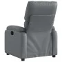 Liegender Massagesessel aus grauem Kunstleder von vidaXL, Sessel - Ref: Foro24-373444, Preis: 212,78 €, Rabatt: %