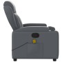 Liegender Massagesessel aus grauem Kunstleder von vidaXL, Sessel - Ref: Foro24-372437, Preis: 255,96 €, Rabatt: %