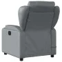 Gray synthetic leather reclining massage chair by vidaXL, Armchairs - Ref: Foro24-372437, Price: 252,21 €, Discount: %