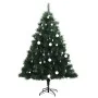 Artificial Christmas tree with hinges 300 LED and balls 180 cm by vidaXL, Christmas trees - Ref: Foro24-3210428, Price: 135,0...