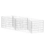 Gabionenwandkorb aus verzinktem Stahl 120x30x50 cm von vidaXL, Zaunpaneele - Ref: Foro24-142540, Preis: 40,05 €, Rabatt: %