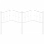 Kopfteil aus weißem Metall, 160 cm von vidaXL, Kopf- und Fußteile - Ref: Foro24-373873, Preis: 32,28 €, Rabatt: %