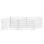 Gabionenwandkorb aus verzinktem Stahl 120x30x50 cm von vidaXL, Zaunpaneele - Ref: Foro24-142540, Preis: 40,05 €, Rabatt: %
