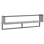 Wall shelf with Sonoma gray bar 100x25x30 cm by vidaXL, Shelves and shelves - Ref: Foro24-836296, Price: 29,45 €, Discount: %