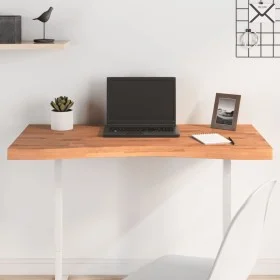 Solid beech wood desktop board 100x(45-50)x4 cm by vidaXL, Desk accessories and products - Ref: Foro24-356059, Price: 60,35 €...