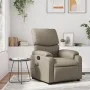 Sillón de masaje reclinable cuero sintético color capuchino de vidaXL, Sillones - Ref: Foro24-373447, Precio: 202,19 €, Descu...