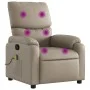 Verstellbarer Massagesessel Kunstleder Cappuccino Farbe von vidaXL, Sessel - Ref: Foro24-373447, Preis: 201,74 €, Rabatt: %