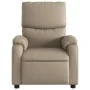 Sillón de masaje reclinable cuero sintético color capuchino de vidaXL, Sillones - Ref: Foro24-373447, Precio: 202,19 €, Descu...