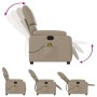 Verstellbarer Massagesessel Kunstleder Cappuccino Farbe von vidaXL, Sessel - Ref: Foro24-373447, Preis: 204,55 €, Rabatt: %