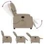 Verstellbarer Massagesessel Kunstleder Cappuccino Farbe von vidaXL, Sessel - Ref: Foro24-373447, Preis: 201,74 €, Rabatt: %