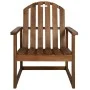 Garden armchairs 2 pcs solid acacia wood by vidaXL, Garden chairs - Ref: Foro24-44033, Price: 146,37 €, Discount: %