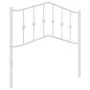 Cabecero de metal blanco 90 cm de vidaXL, Cabeceros y pies de cama - Ref: Foro24-373866, Precio: 24,28 €, Descuento: %