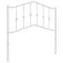 Kopfteil aus weißem Metall, 90 cm von vidaXL, Kopf- und Fußteile - Ref: Foro24-373866, Preis: 24,72 €, Rabatt: %