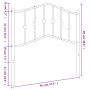 Kopfteil aus weißem Metall, 90 cm von vidaXL, Kopf- und Fußteile - Ref: Foro24-373866, Preis: 24,72 €, Rabatt: %