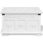 Set of 2 white storage trunks by vidaXL, Storage trunks - Ref: Foro24-244360, Price: 181,46 €, Discount: %