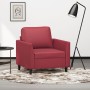 Kunstledersessel in Weinrot, 60 cm. von vidaXL, Sofas - Ref: Foro24-359326, Preis: 134,24 €, Rabatt: %