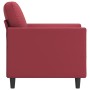 Kunstledersessel in Weinrot, 60 cm. von vidaXL, Sofas - Ref: Foro24-359326, Preis: 134,24 €, Rabatt: %