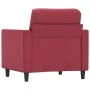 Kunstledersessel in Weinrot, 60 cm. von vidaXL, Sofas - Ref: Foro24-359326, Preis: 143,48 €, Rabatt: %