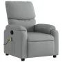 Leicht grauer Stoff-Massage-Fernsehsessel von vidaXL, Sessel - Ref: Foro24-373422, Preis: 200,32 €, Rabatt: %