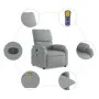 Leicht grauer Stoff-Massage-Fernsehsessel von vidaXL, Sessel - Ref: Foro24-373422, Preis: 200,32 €, Rabatt: %