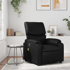 Massage-Sessel, verstellbar, aus schwarzem Kunstleder. von vidaXL, Sessel - Ref: Foro24-373441, Preis: 218,86 €, Rabatt: %