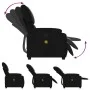 Sillón de masaje reclinable cuero sintético negro by vidaXL, Armchairs - Ref: Foro24-373441, Price: 190,27 €, Discount: %