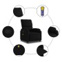 Massage-Sessel, verstellbar, aus schwarzem Kunstleder. von vidaXL, Sessel - Ref: Foro24-373441, Preis: 218,86 €, Rabatt: %